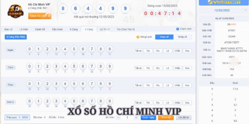 Xổ số Hồ Chí Minh Vip