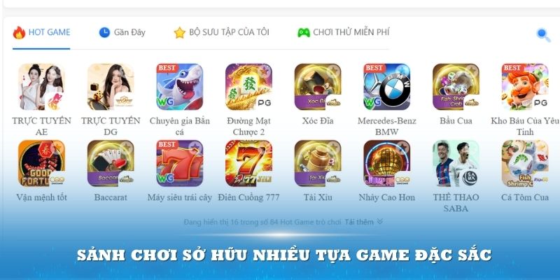 Evolution Gaming 33Win đa dạng các tựa game