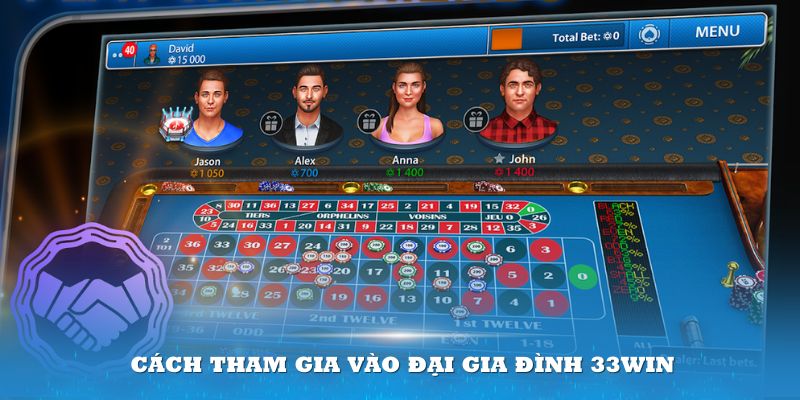 Cách tham gia Roulette 33Win