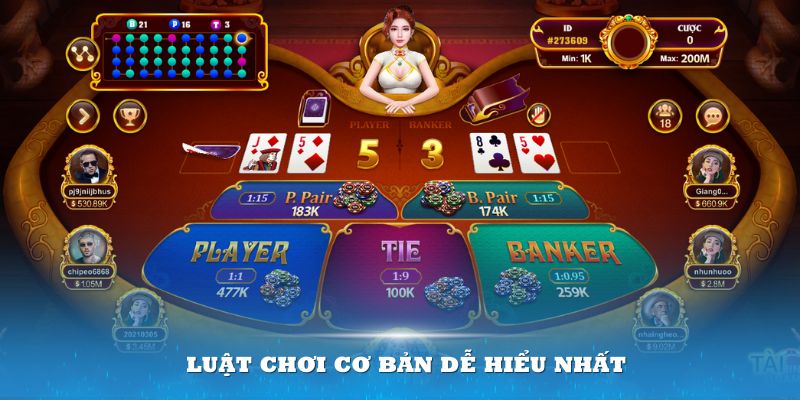 Luật chơi Baccarat 33Win