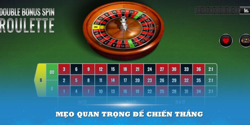 Mẹo quan trọng chơi Roulette 33Win