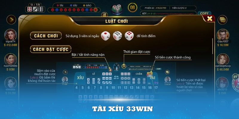 Tài xỉu 33Win