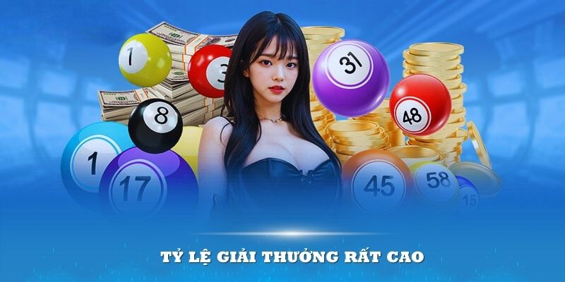 Xổ số max 4D tỷ lệ giải thưởng cao